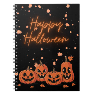 Carnet Happy Halloween Postcard