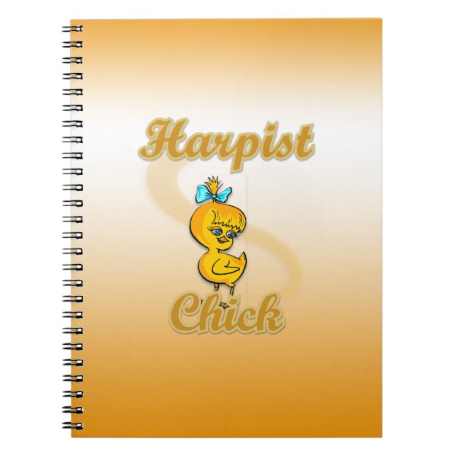 Carnet Harpist Chick (Devant)
