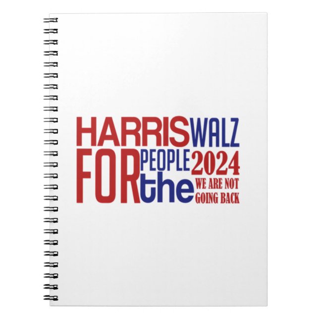 Carnet harris walz (Devant)