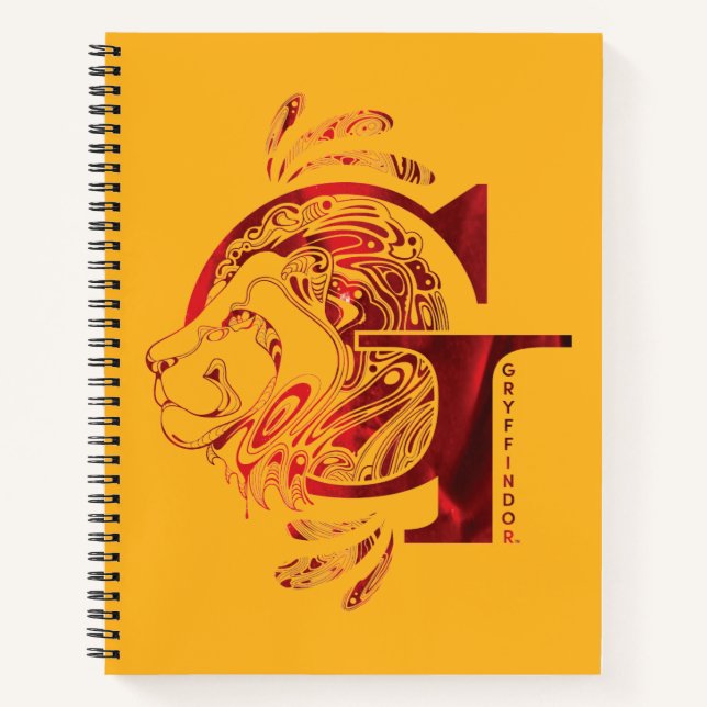 Carnet Harry Potter | Aguamenti GRYFFINDOR™ Graphique (Devant)