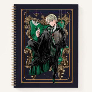 Carnet HARRY POTTER™ Anime Draco Malfoy Seated