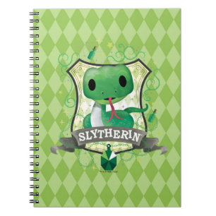 Carnet Harry Potter Charmant Blason SLYTHERIN™