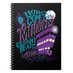 Carnet Harry Potter   Graphique de typographie du Knight 