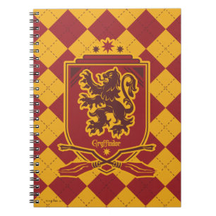 Carnet Harry Potter   Gryffindor QUIDDITCH™ Blason