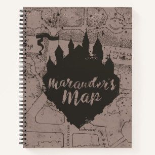 Carnet Harry Potter   HOGWARTS™ Castle Marauder's Map
