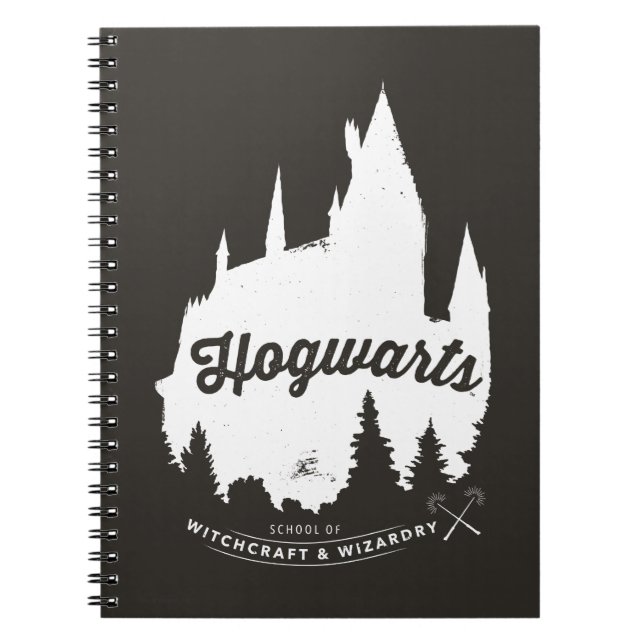 Carnet Harry Potter | HOGWARTS™ Castle Typographie (Devant)