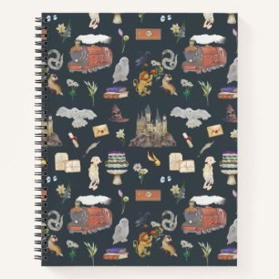 Carnet HARRY POTTER™   Motif icônes