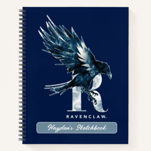 Carnet Harry Potter   RAVENCLAW™ Raven Aquarelle Dessin