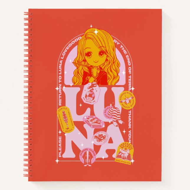 Carnet HARRY POTTER™ | Retournez à Luna Lovegood (Devant)