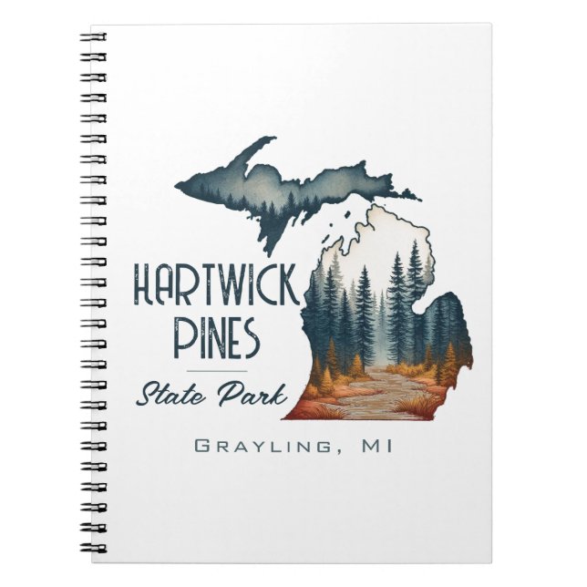 Carnet Hartwick Pines State Park Souvenir Cadeau (Devant)