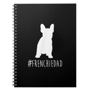 Carnet hashtag frenchie dad   french bulldog dad gift