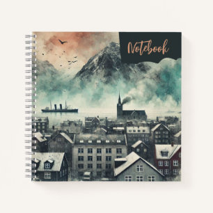 Carnet Hauteurs de la masse - Paysage de la montagne de l