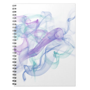 Carnet Haze violet Abstrait