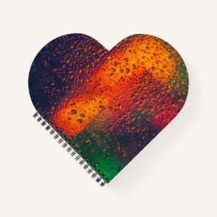 Carnet Heart Shaped Spiral Bound Notebook