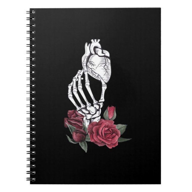 Carnet Heart The Skeleton's Hand Classic (Devant)