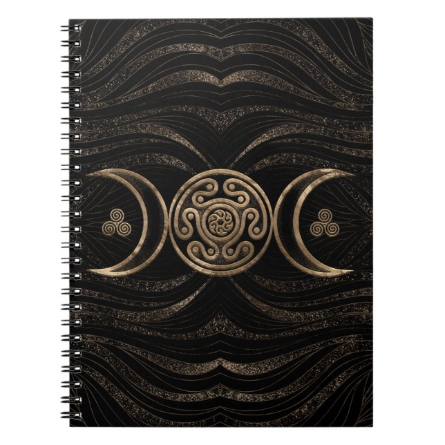 Carnet Hecate Wheel Triple Moon (Devant)