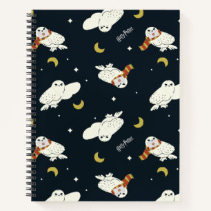 Carnet Hedwig Motif Clair de Lune Nocturne