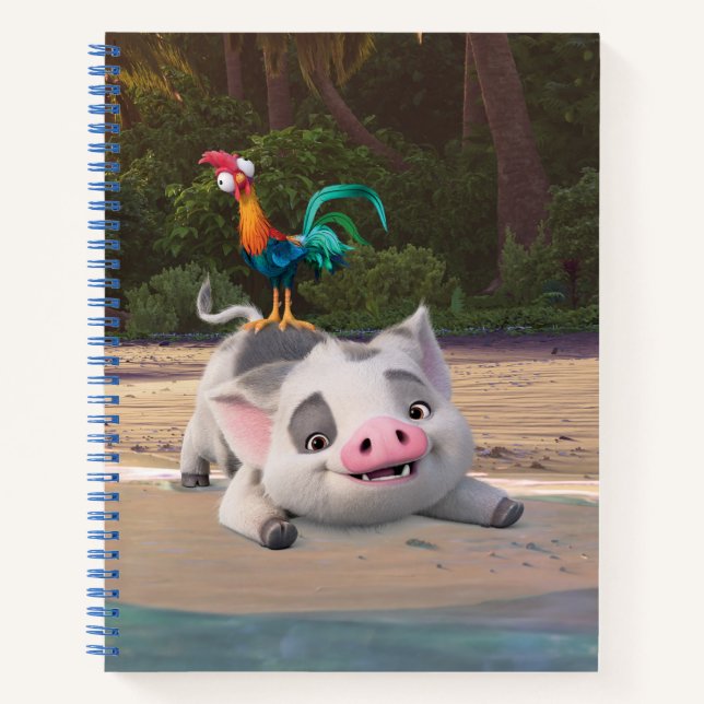 Carnet Heihei et Pua Playtime (Devant)