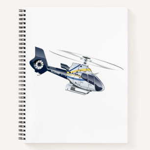 Carnet Hélicoptère de dessin