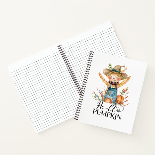Carnet Hello Pumpkin Spiral Notebook (Intérieur)