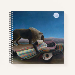 Carnet Henri Rousseau - La Bohémienne endormie