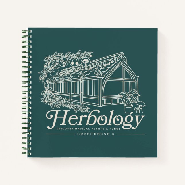 Carnet Herbologie HOGWARTS™ (Devant)