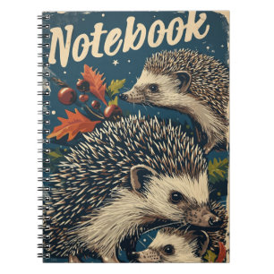 Carnet Hérisson Vintage