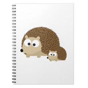 Carnet Hérissons mignons