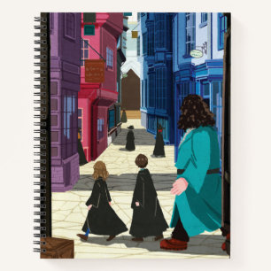 Carnet Hermione, HARRY POTTER™ & Hagrid dans Diagon Alley