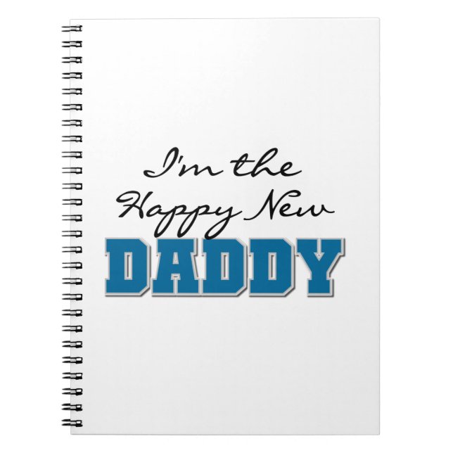 Carnet Heureux nouveaux cadeaux papa (Devant)