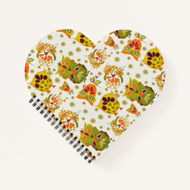 Carnet hiboux (Devant)