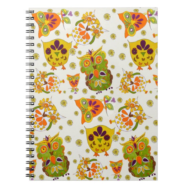 Carnet hiboux (Devant)