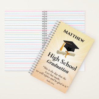 Carnet High School Graduation Personalized Sunburst
