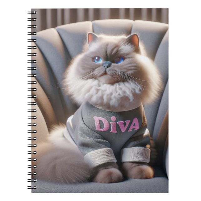 Carnet Himalaya Diva Chat (Devant)