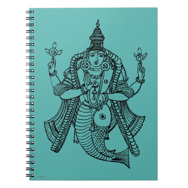 Carnet Hindouisme : Vishnu (Devant)