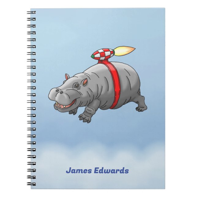 Carnet Hippo de fusée (Devant)