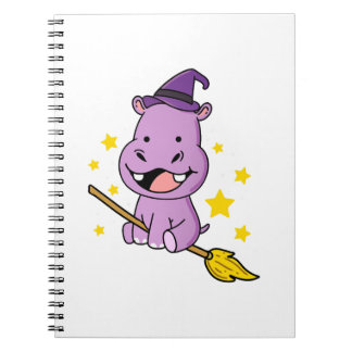 Carnet Hippo Halloween Witch For Halloween