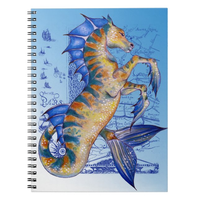 Carnet hippocampe (Devant)