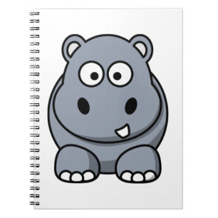 Carnet Hippopotame drôle mignon