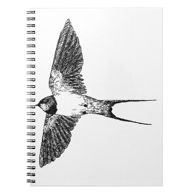 Carnet Hirondelle de grange (Devant)