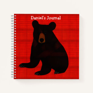 Carnet Histoire charmante d'un ourson noir