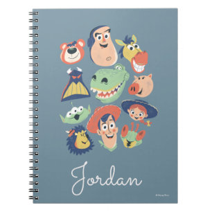 Carnet Histoire de jouets peints en Vintage - Personnalis