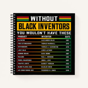 Carnet Histoire des inventeurs noirs oubliés Histoire noi