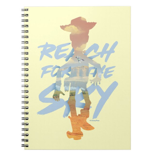 Carnet Histoire du jouet | "Reach For The Sky" Woody & Bu (Devant)