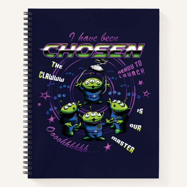 Carnet Histoire du jouet | Retro "J'Ai Été Choisi" Aliens (Devant)