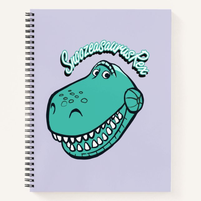 Carnet Histoire du jouet | Snoozeasaurus Rex (Devant)
