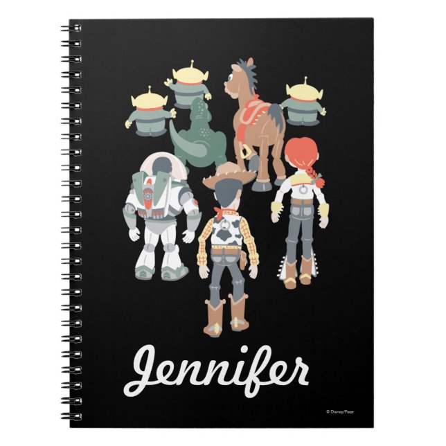 Carnet Histoire du jouet | Toy Story Friends Turn - Perso (Devant)