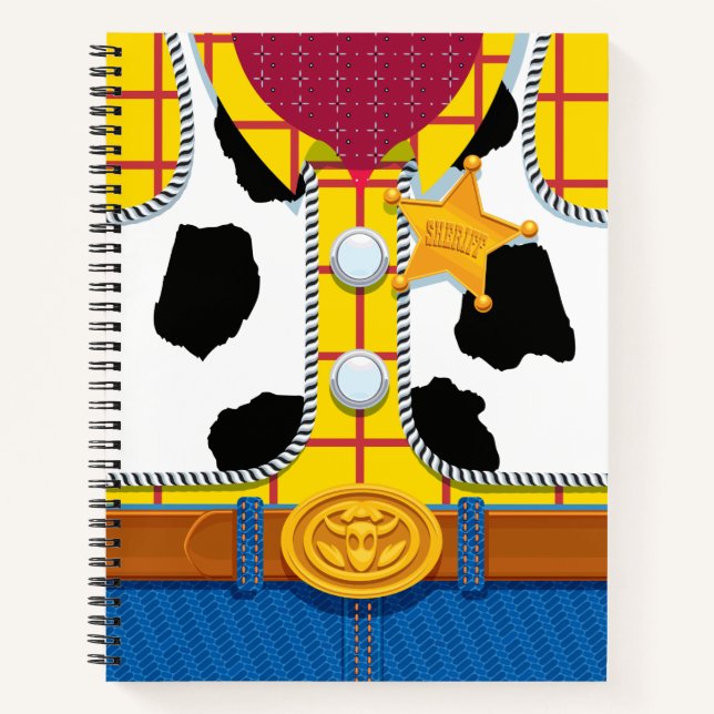 Carnet Histoire du jouet | Woody's Sheriff (Devant)
