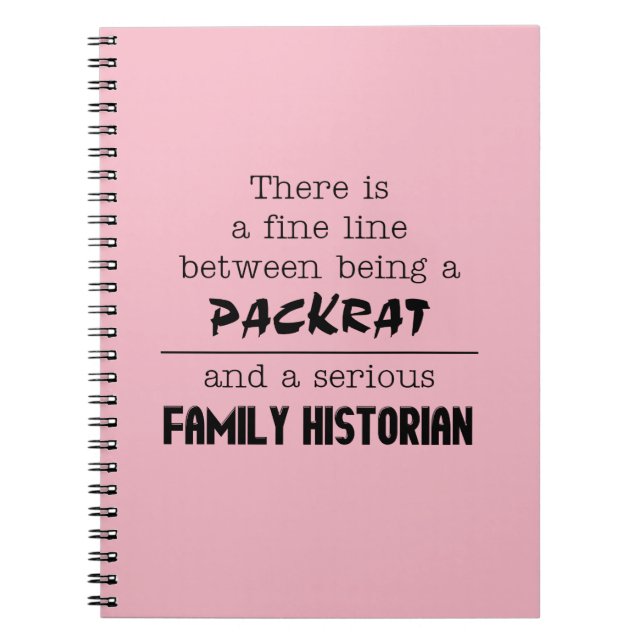 Carnet Historien de famille (Customisez votre coul (Devant)
