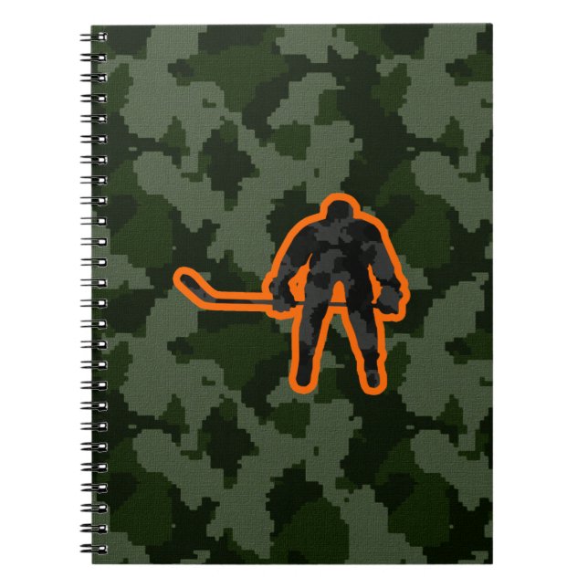 Carnet Hockey Camo (Devant)